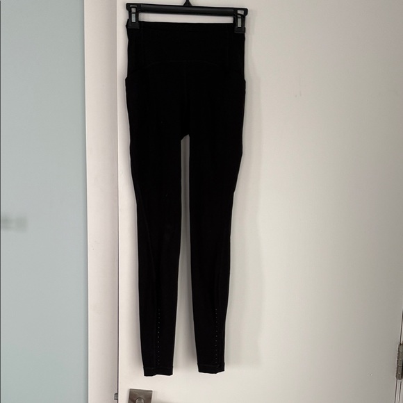 Lululemon Athletica Jet Black High-Waisted Leggings - Picture 1 of 4